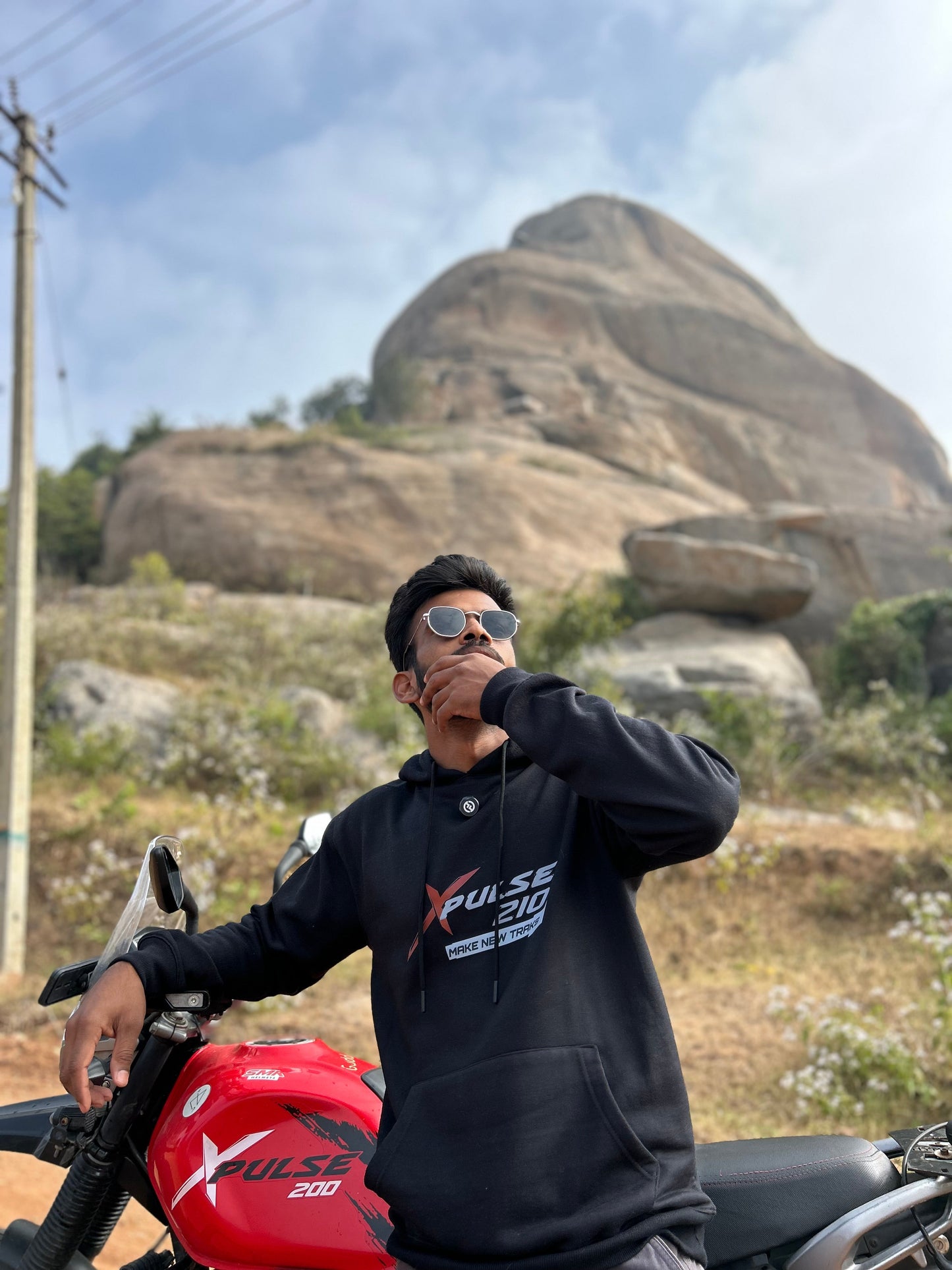 X pulse 210 hoodie