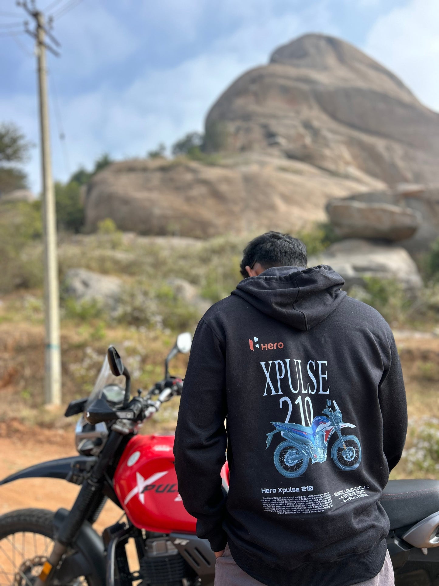 X pulse 210 hoodie