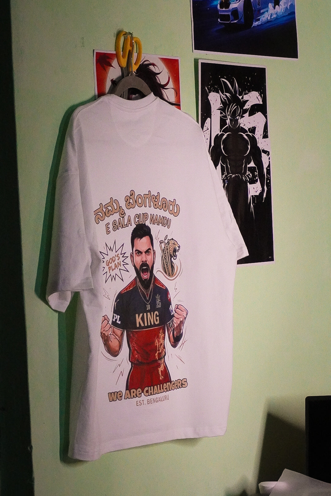 RCB “Namma Bengaluru” Oversized Unisex T-Shirt