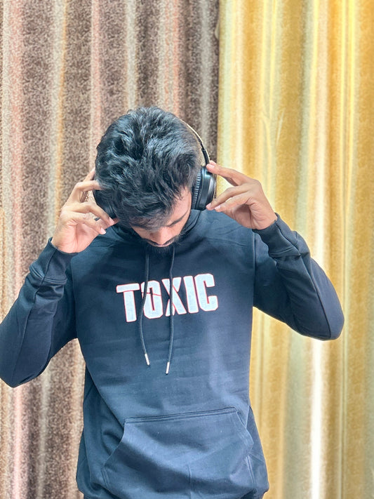 Toxic Black Hoodie